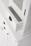 Halifax Glass Door Dining Hutch Unit