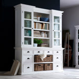 Halifax Library Hutch with Basket Set