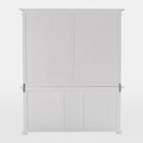 Halifax Hutch Bookcase 5 Doors 3 Drawers