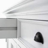 Halifax Buffet Hutch Unit with 2 Adjustable Shelves