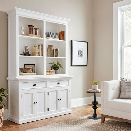 Halifax Buffet Hutch Unit with 6 Shelves