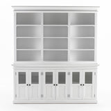 Halifax Hutch Unit with 6 Glass Doors