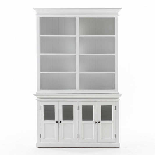 Halifax Hutch Unit with 4 Glass Doors