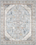 Kouta Gray Blue Area Rug