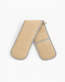 Double oven mitt (1 pcs) in Sandy beige