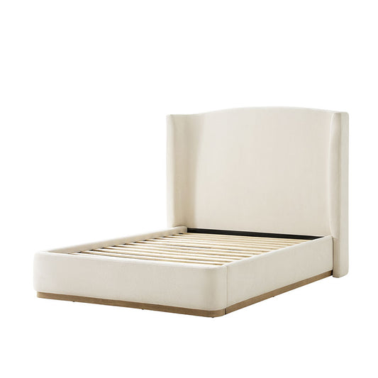Estela Platform Bed-IVORY