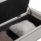 Eugen Upholstered Flip Top Storage Bench