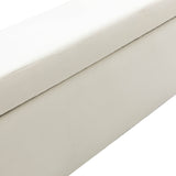 Angelo Upholstered Flip Top Storage Bench
