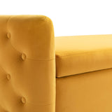Angelo Upholstered Flip Top Storage Bench