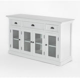 Halifax Buffet with 4 Glass Doors 3 Drawers