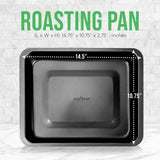 Non-Stick Baking Pan - Deluxe Nonstick Gray Coating Inside And Outside,  Compatible With Model: Ncbs10S (Black)