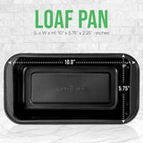Non-Stick Loaf Pan - Deluxe Nonstick Gray Coating Inside And Outside, Compatible With Model: Ncbs10S (Black)