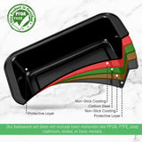 Non-Stick Loaf Pan - Deluxe Nonstick Gray Coating Inside And Outside, Compatible With Model: Ncbs10S (Black)