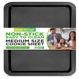 Medium Cookie Sheet - Deluxe Nonstick Gray Coating Inside & Outside, Compatible With Model: Ncbs10S (Gray)