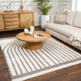 Jola Taupe Area Rug - Clearance