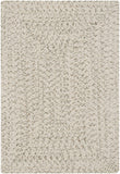 Beige Braided Faux Jute Outdoor Rug
