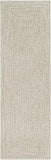 Beige Braided Faux Jute Outdoor Rug