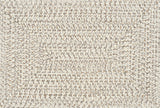 Beige Braided Faux Jute Outdoor Rug