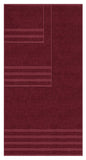 Embroidered - 6 Piece 100% Cotton Luxury Turkish Towel Set with 20 Different Colors