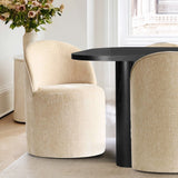 Baguette & Doris 86.5" Black Rectangle Dining Table Set for 8 (9-Piece)