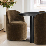 Baguette & Doris 86.5" Black Rectangle Dining Table Set for 8 (9-Piece)