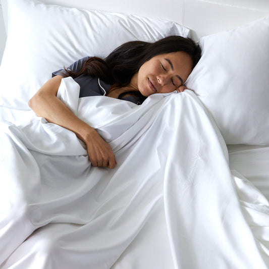 Bamboo Bed Sheet Set - White