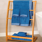Bamboo 8 Piece Towel Sets - Indigo