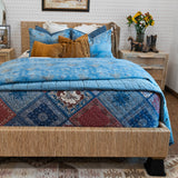 Lee Western Washed Denim Bedding Set