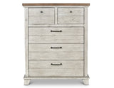 Bear Creek  4-Piece Queen Set (Q Bed/NS/Dresser/Mir)