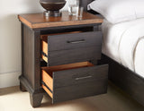 Bear Creek Brown  4-Piece King Set (King Bed/NS/Dresser/Mir)
