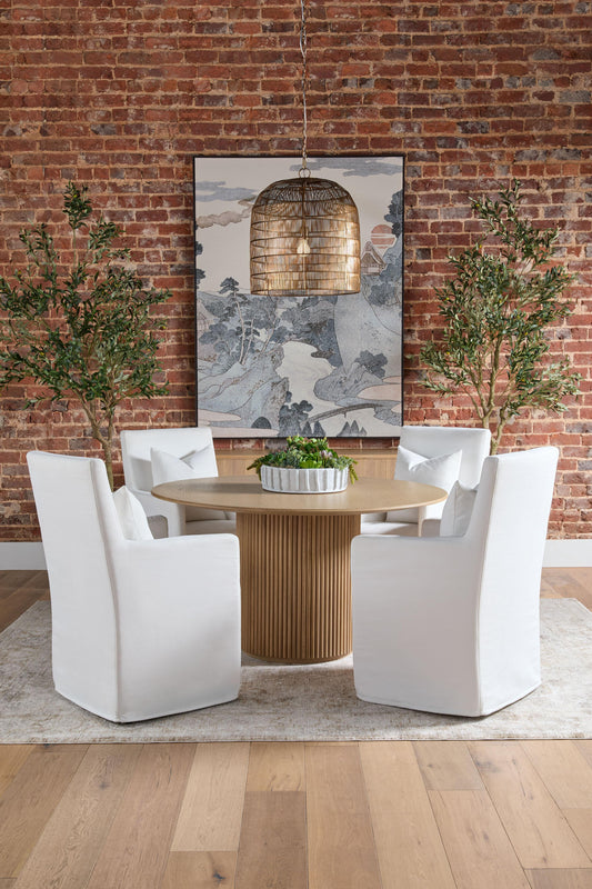 Belfast 54" Round Dining Table