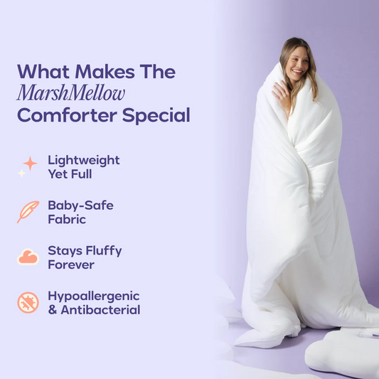 MarshMellow Comforter + 2 Ploof Pillows