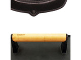 BergHOFF Neo 2pc Cast Iron 11" Grill Pan with Steak Press, Purple