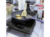 BergHOFF Neo 2pc Cast Iron 11" Grill Pan with Steak Press, Purple