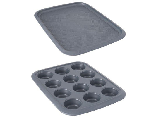 BergHOFF GEM Non-Stick 2Pc Dessert Set, Large