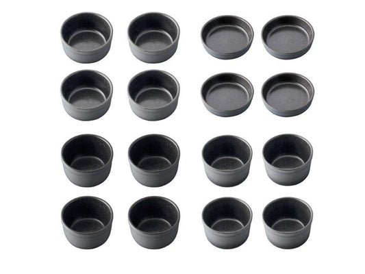BergHOFF GEM Stoneware 16Pc Ramekin Set, 4 sizes