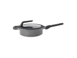 BergHOFF GEM 10" Non-stick Covered Sauté Pan 3.5Qt., Detachable Handle, Grey