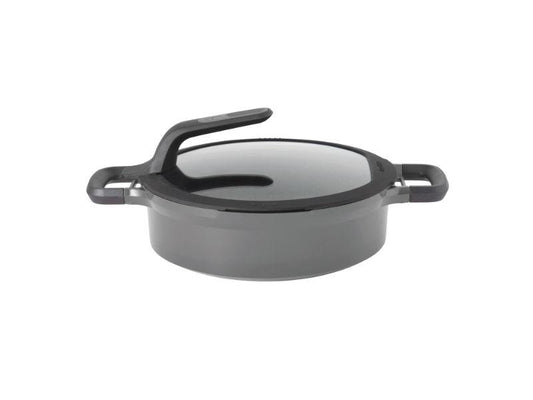 BergHOFF GEM 10.25" Stay-Cool Two-Handled Sauté Pan 4.1Qt., Gray