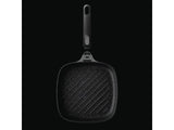 BergHOFF GEM 10" Non-Stick Square Grill Pan, Detachable Handle, Grey