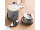 BergHOFF Leo 0.7qt Dual Lunch Pot, Gray & Blue