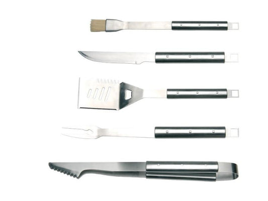 BergHOFF Cubo 6Pc Stainless Steel BBQ Set with Case