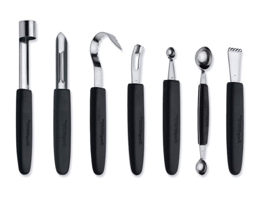 BergHOFF Essentials 8pc Stainless Steel Garnishing Tool Set with Case