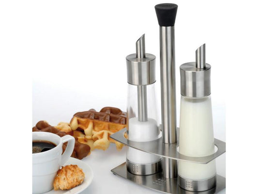 BergHOFF Orion 9" 3Pc 18/10 Stainless Steel Cream & Sugar Set