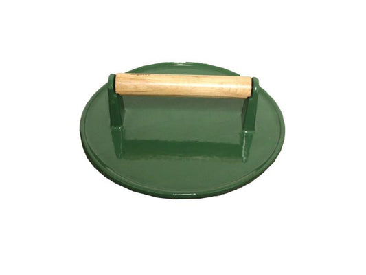 BergHOFF Neo Cast Iron Steak Press 9", Green