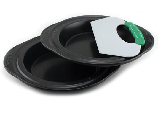 BergHOFF Perfect Slice 3Pc Pie Pans with Tool