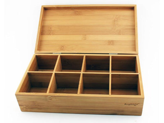 BergHOFF Bamboo 12" Tea Box Organizer