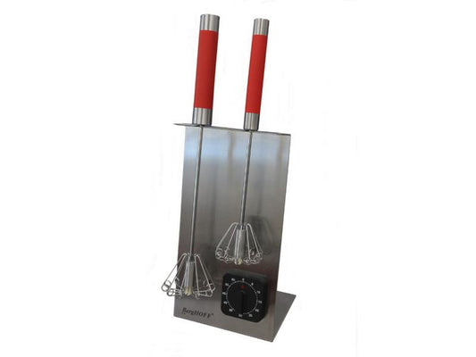 BergHOFF 2Pc Whisk Set with Stand, Red