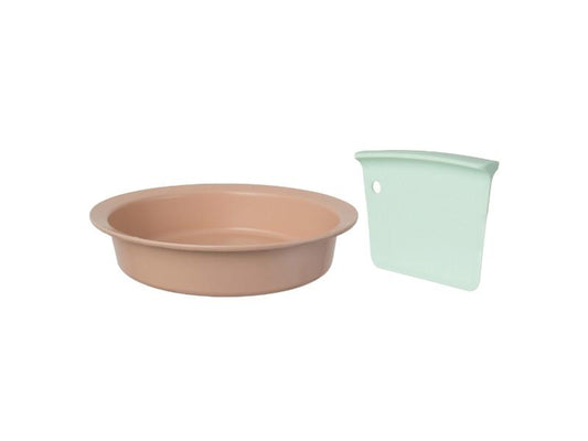 BergHOFF Leo 2Pc Round Cake Pan with Slicer Set