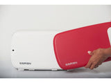 BergHOFF Seren 2Pc Side Loading Toaster with Red Panel