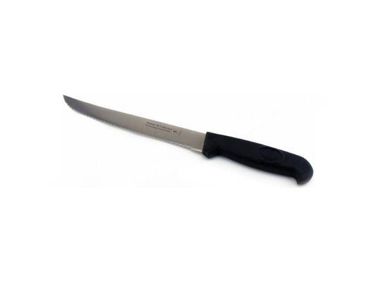 BergHOFF Soft Grip 8" Stainless Steel Scalloped Utility Slicer